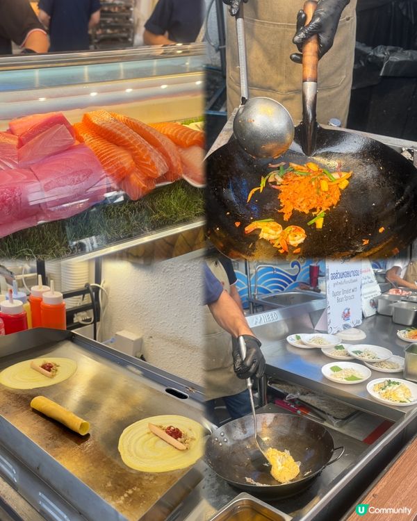 曼谷海鮮自助 🦞 700泰銖吃到飽！