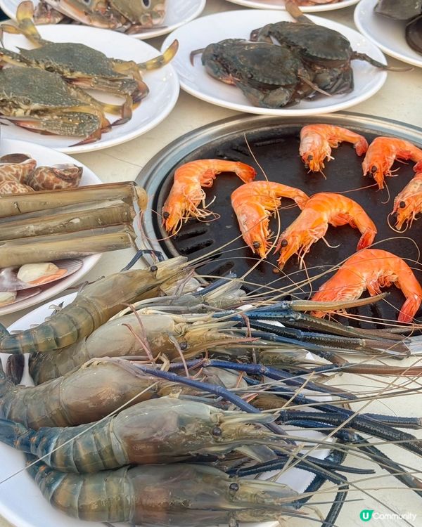 曼谷海鮮自助 🦞 700泰銖吃到飽！