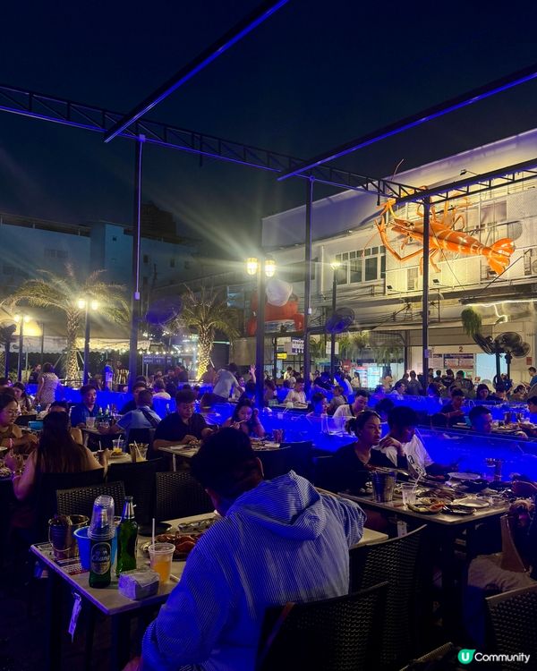 曼谷海鮮自助 🦞 700泰銖吃到飽！