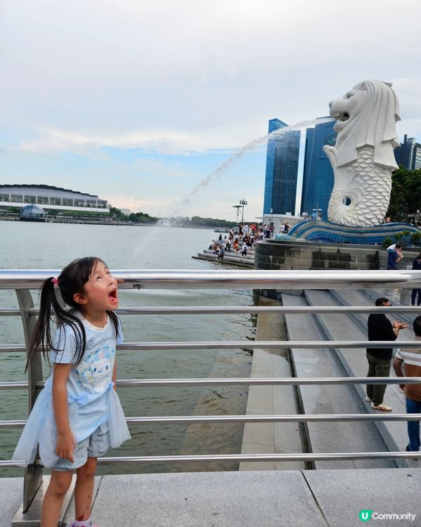 新加坡魚尾獅公園Merlion Park：必拍地標！
