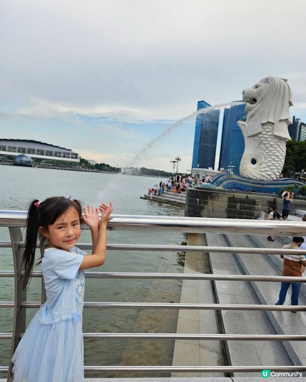 新加坡魚尾獅公園Merlion Park：必拍地標！
