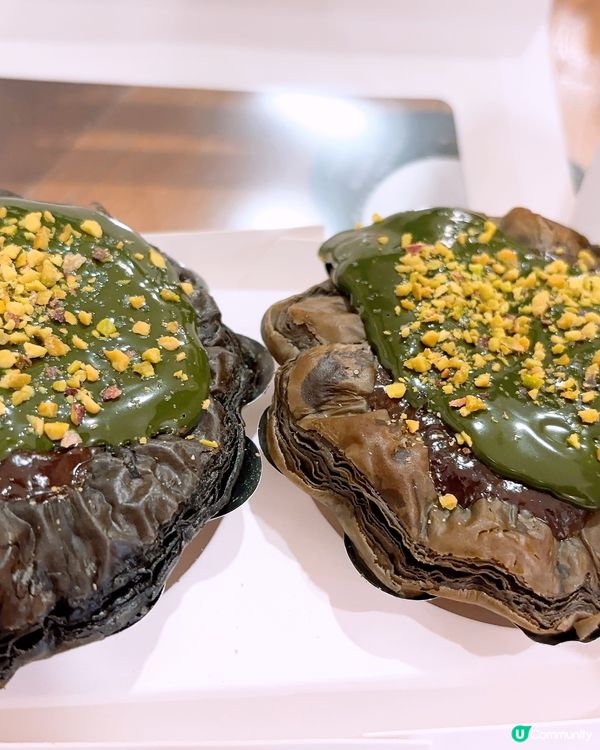 超濃開心果味麻糬撻😍😍