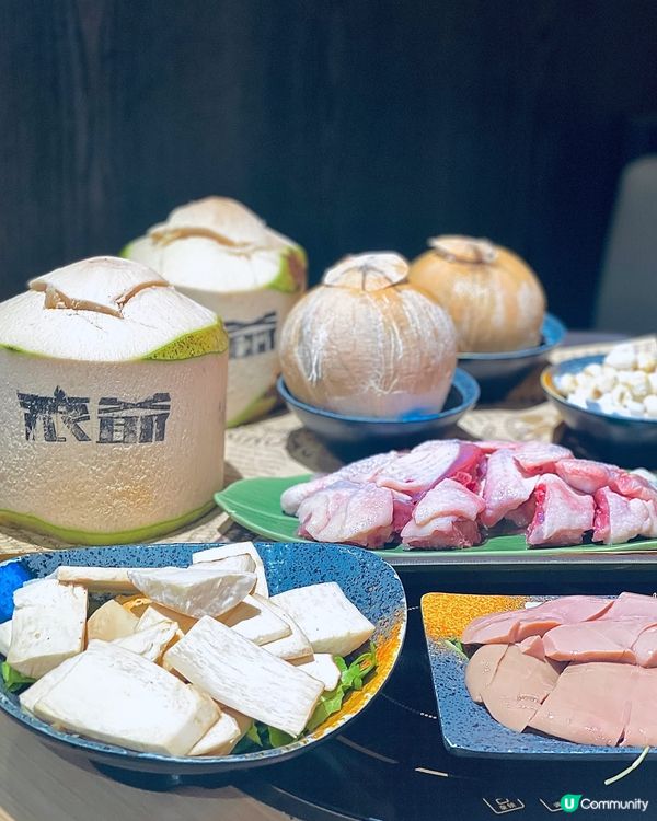 正到不得了👍🏻👍🏻巨清甜又重料既椰子雞💕