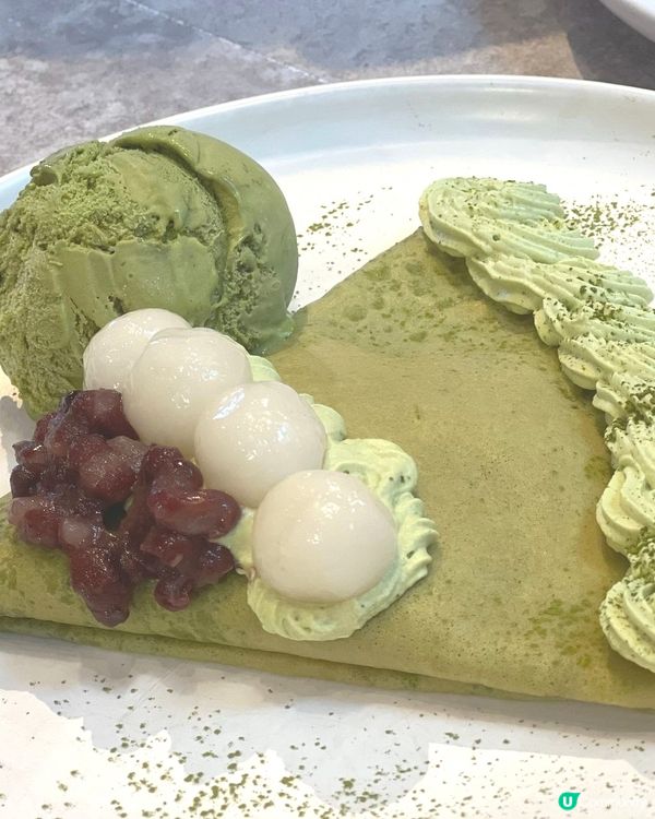 灣仔法式可麗餅！抹茶紅豆爆漿＋脆榛子邪惡雙重奏