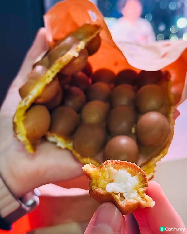 衝著去吃雙皮奶雞蛋仔😆