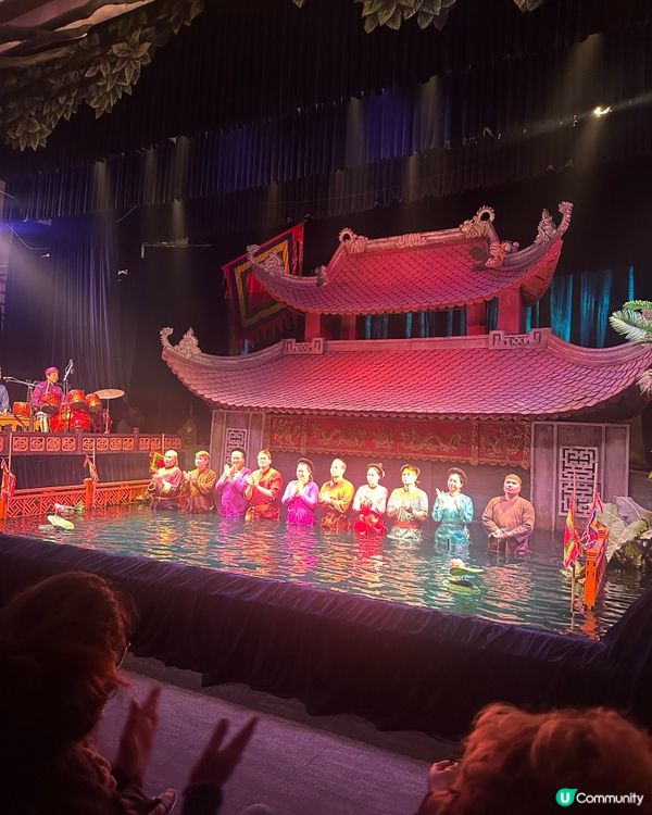 河內昇龍水上木偶🎭，千年國粹體驗！