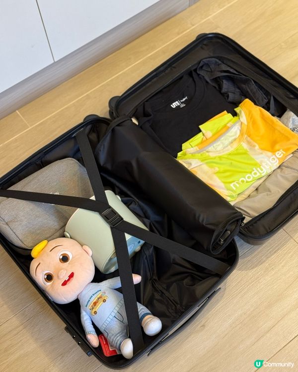 帶住細妹去旅行🧳 揹到腰骨痛😭