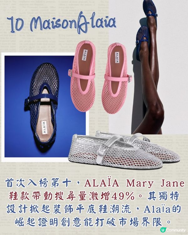 LYST 2025第一季熱門品牌TOP10最新出爐！ LV 10甲不入 Loewe奪榜首！