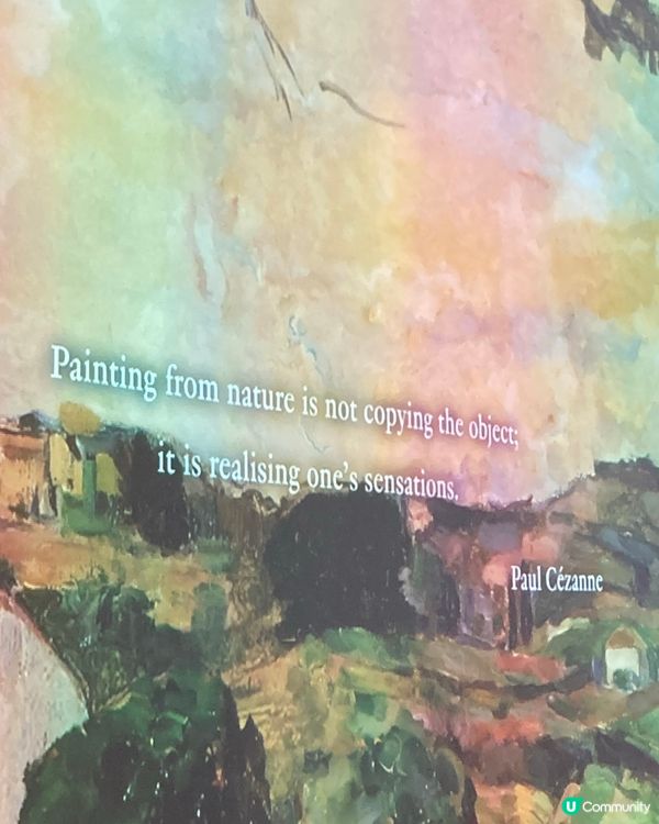 藝術館的抽象畫作展覽