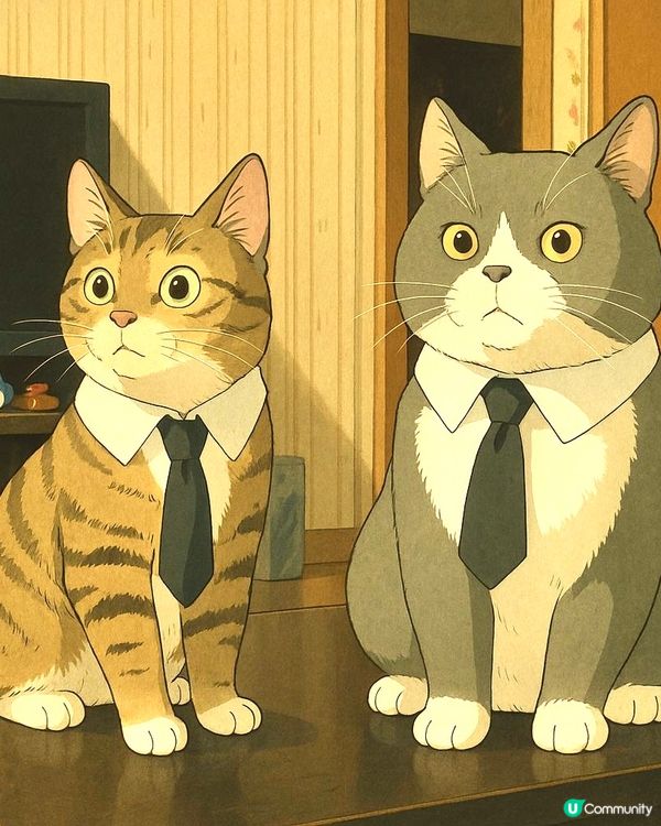 我哋都跟跟風玩吓😼喵～～～