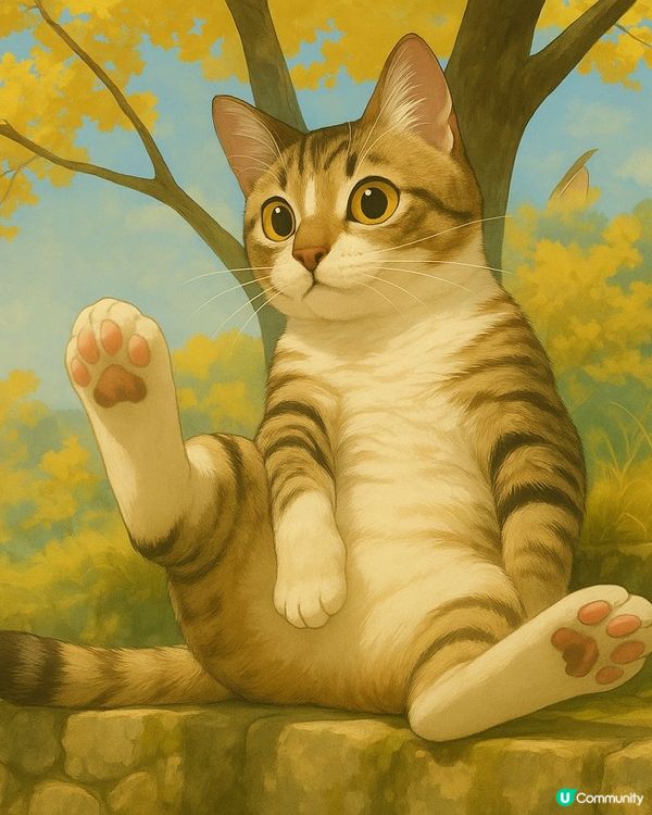 我哋都跟跟風玩吓😼喵～～～