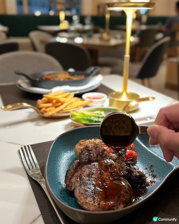 🎂酒店扒房慶祝🎉 DIY生日畫碟甜品🥂