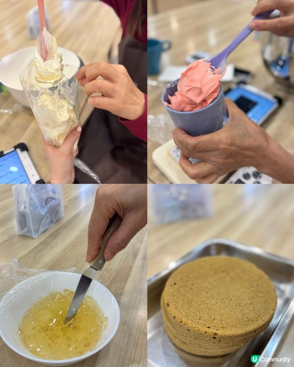 母親節蛋糕DIY 💖  手作甜蜜時光