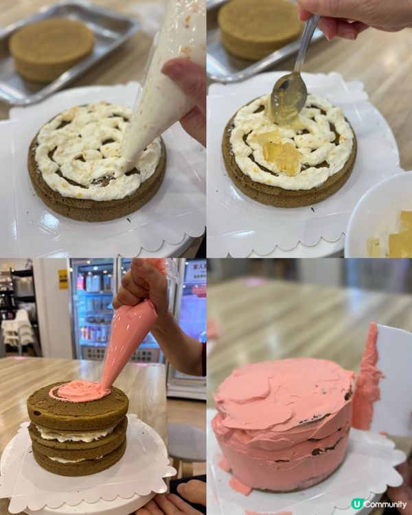 母親節蛋糕DIY 💖  手作甜蜜時光