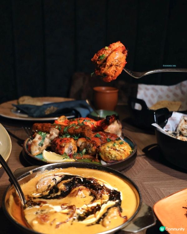 同朋友第一次吃米芝蓮印度菜就愛上了❤️