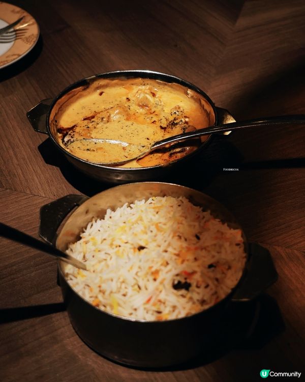 同朋友第一次吃米芝蓮印度菜就愛上了❤️