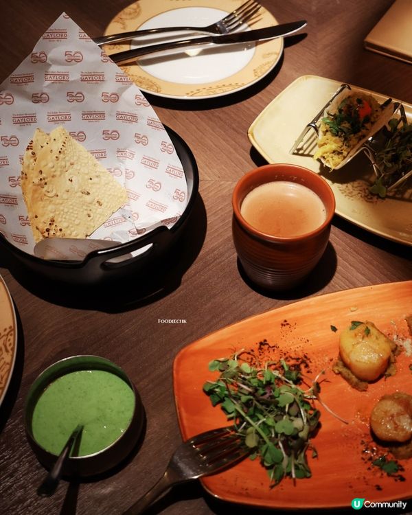 同朋友第一次吃米芝蓮印度菜就愛上了❤️