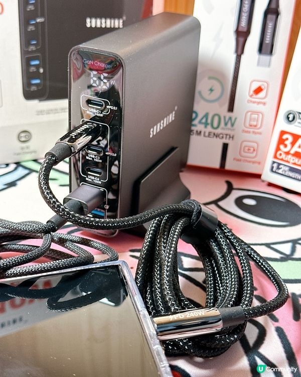 多謝U Lifestyle⚡️體驗快充神器！解決充電煩惱！