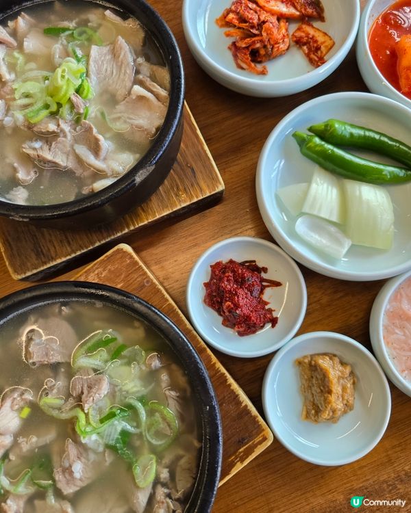 🐷 釜山極東豬肉湯飯：暖胃神湯平靚正！😍