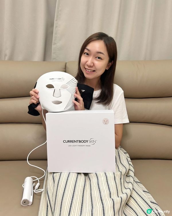 【 能讓LED光穿透的水凝膠面膜 】