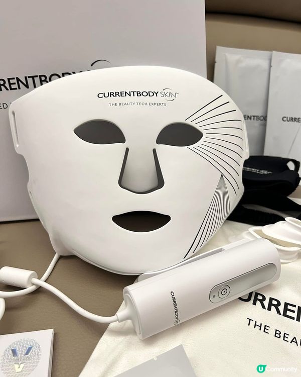 【 能讓LED光穿透的水凝膠面膜 】