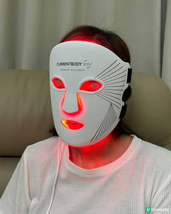 【 能讓LED光穿透的水凝膠面膜 】