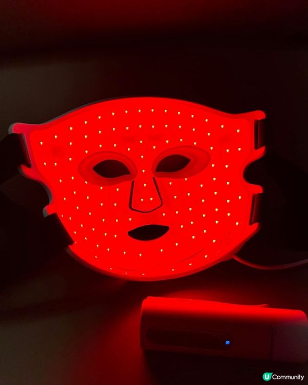 【 能讓LED光穿透的水凝膠面膜 】