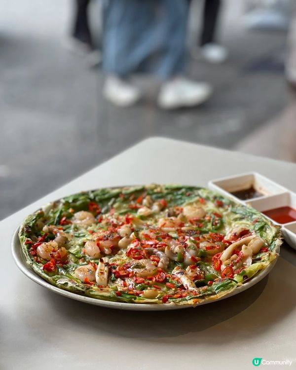 🇰🇷聖水超好吃煎餅刀削麵