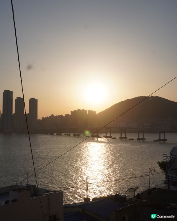 🇰🇷釜山白淺灘文化村｜海景咖啡＋特色小店＋日落美景