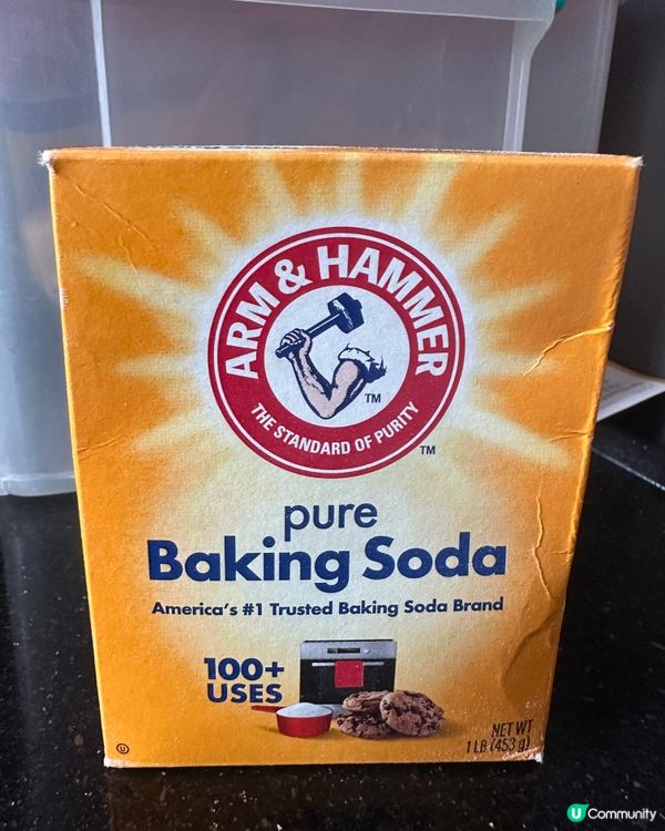 懶人清潔神器！✨ 梳打粉去污除味