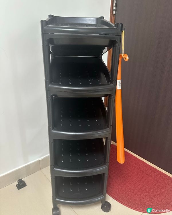 吸塵神器最佳拍檔：滾輪鞋架，收納神器！👟✨