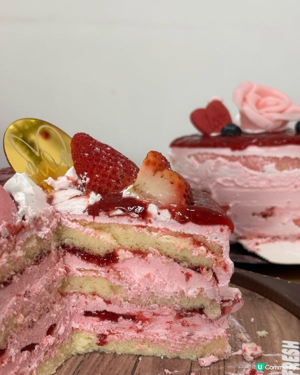 母親節限定|心花莓果蛋糕💐