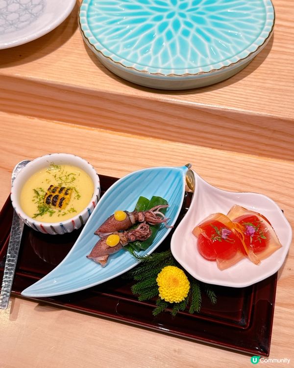 鮨燐🍣 上環新開！前菜、壽司樣樣精緻，食過返尋味！