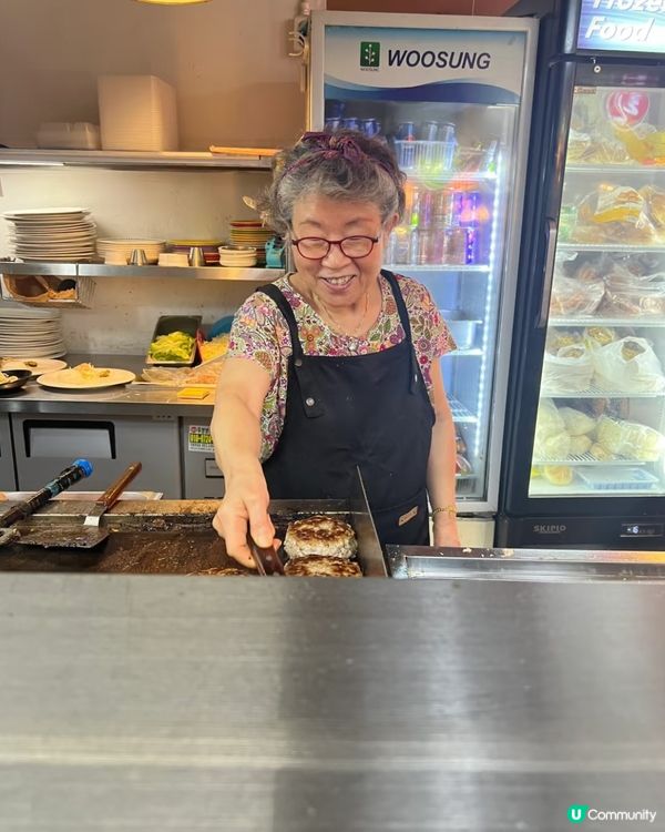 🇰🇷首爾蚕室73歲奶奶親手做的匠心漢堡店