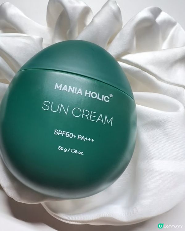 【🇰🇷MANIA HOLIC 小綠盾防曬｜初夏護膚發現！