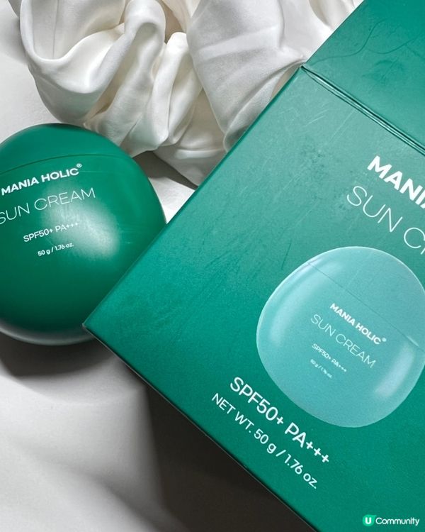 【🇰🇷MANIA HOLIC 小綠盾防曬｜初夏護膚發現！