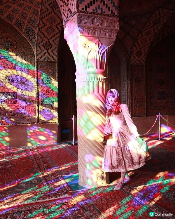 ［伊朗旅遊］伊朗🇮🇷設拉子 粉紅清真寺