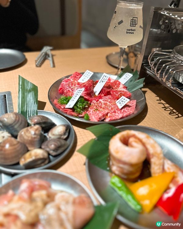 尖沙咀人氣glamping風燒肉店❤️‍🔥超高質五種牛拼盤！