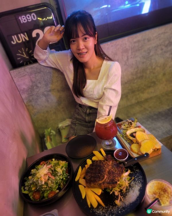 旺角粉紅餐廳 🎂 1890 自訂甜品圖案！