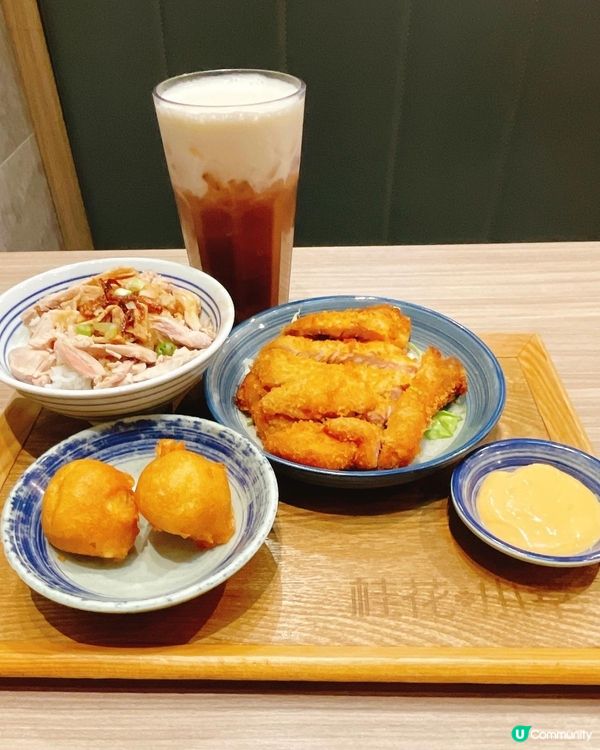 將軍澳廣場桂花小幸🌸  台式小確幸！😋