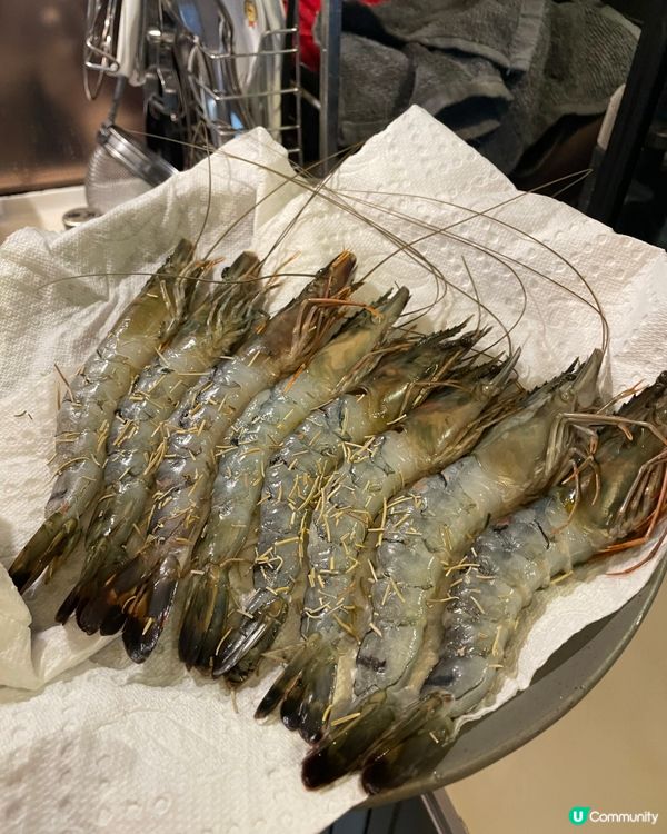 🦐米芝蓮級蒜香虎蝦意粉！🤩