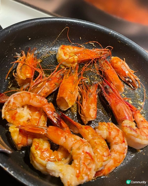 🦐米芝蓮級蒜香虎蝦意粉！🤩