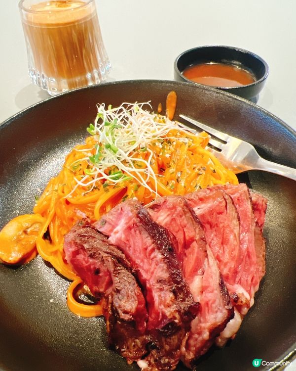 尖沙咀必食！慢煮牛柳玫瑰醬意粉🌹  打卡一流📸