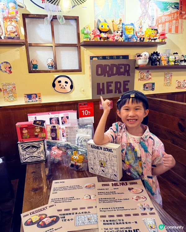 海棉寶寶造型拉麵店