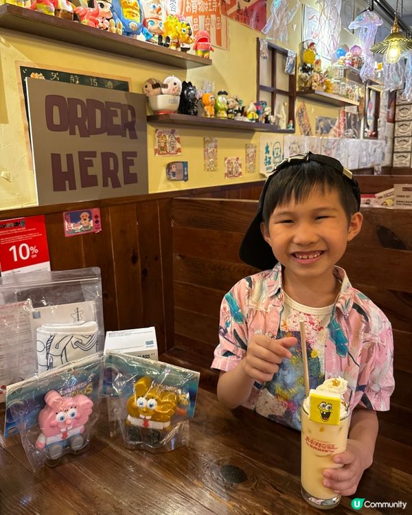 海棉寶寶造型拉麵店