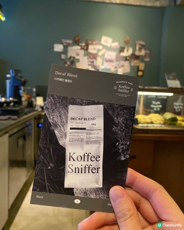 🇰🇷韓國咖啡店Koffee Sniffer 超好飲拿鐵☕️💯