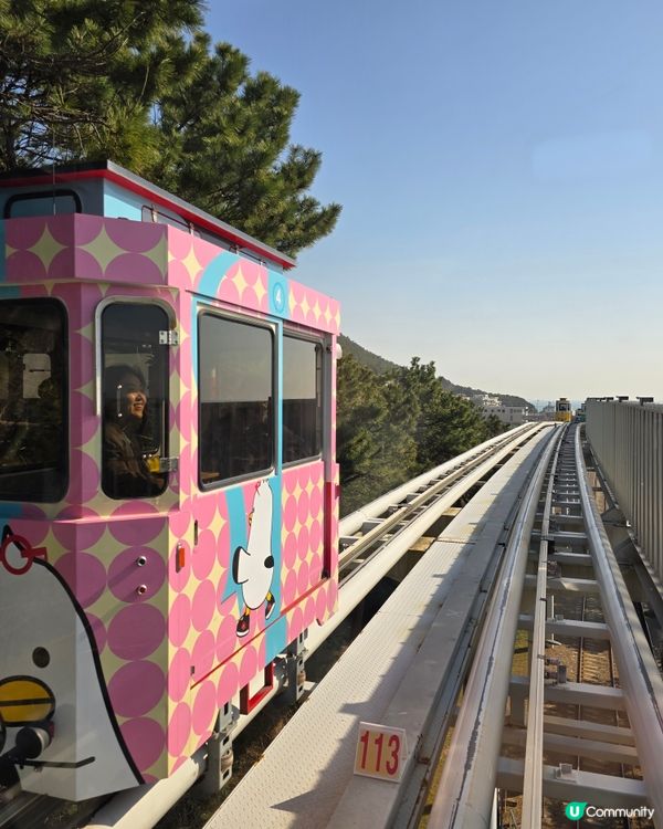 ✨搭上Busan Blue Line Park天空膠囊列車！