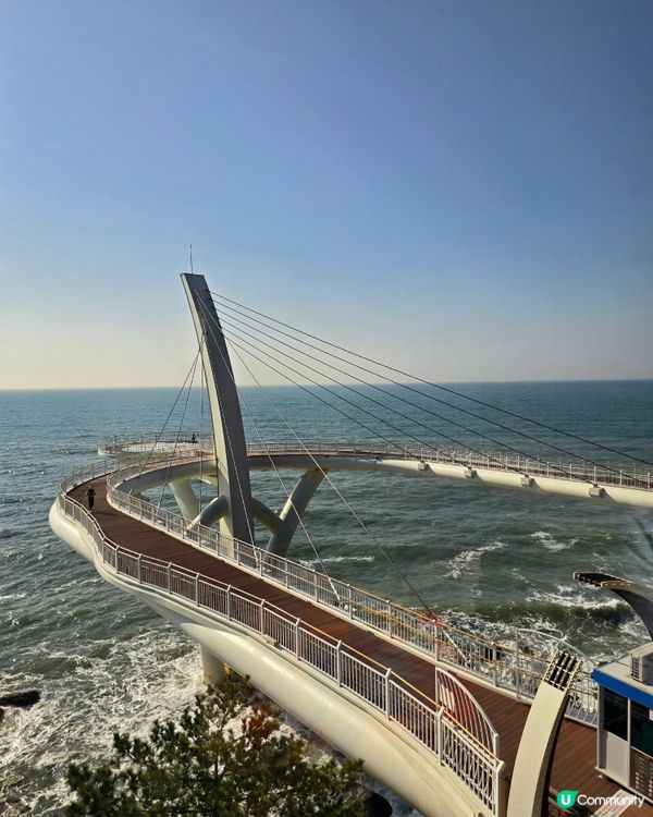 ✨搭上Busan Blue Line Park天空膠囊列車！