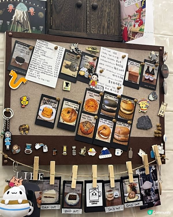 灣仔隱世小店 🤫  竹炭黑芝麻豆腐夾心貝果 🤤