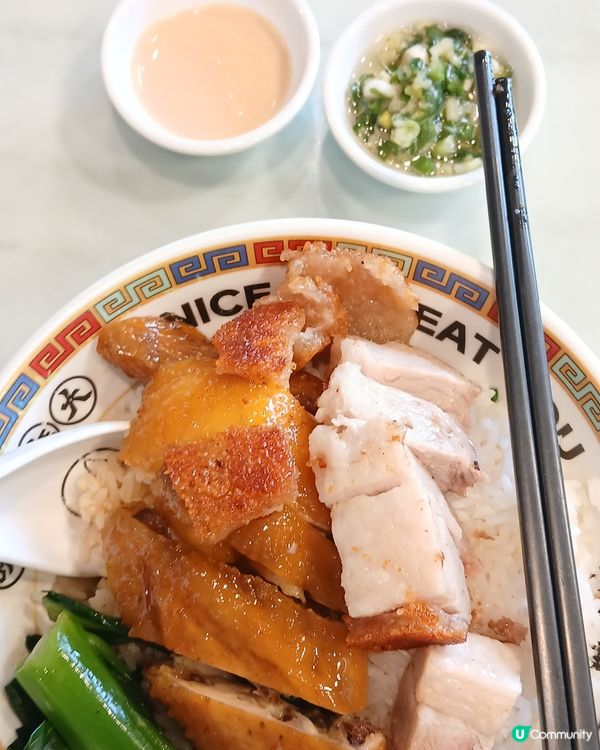 大埔下午茶😋 燒腩仔油雞飯🤤